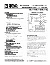 DataSheet ADuC841 pdf